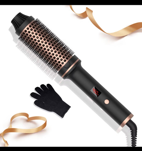 Professional Hot Air Brush for Straightening & Curling